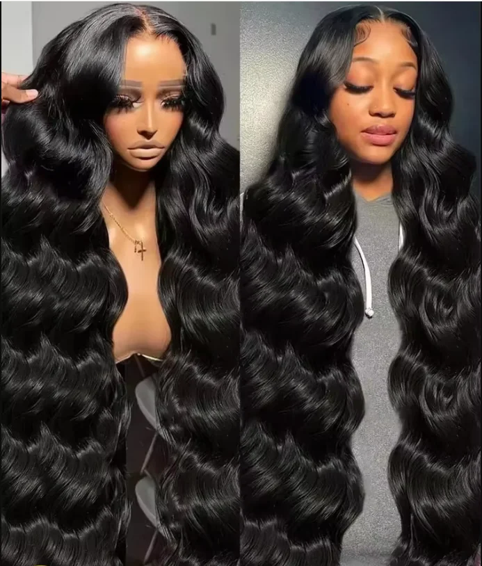 250% Curly Wigs Human Hair Lace Frontal Wig Deep Wave Human Hair Wigs Brazilian Remy 13x4 Water Wave Lace Front Human Hair Wig