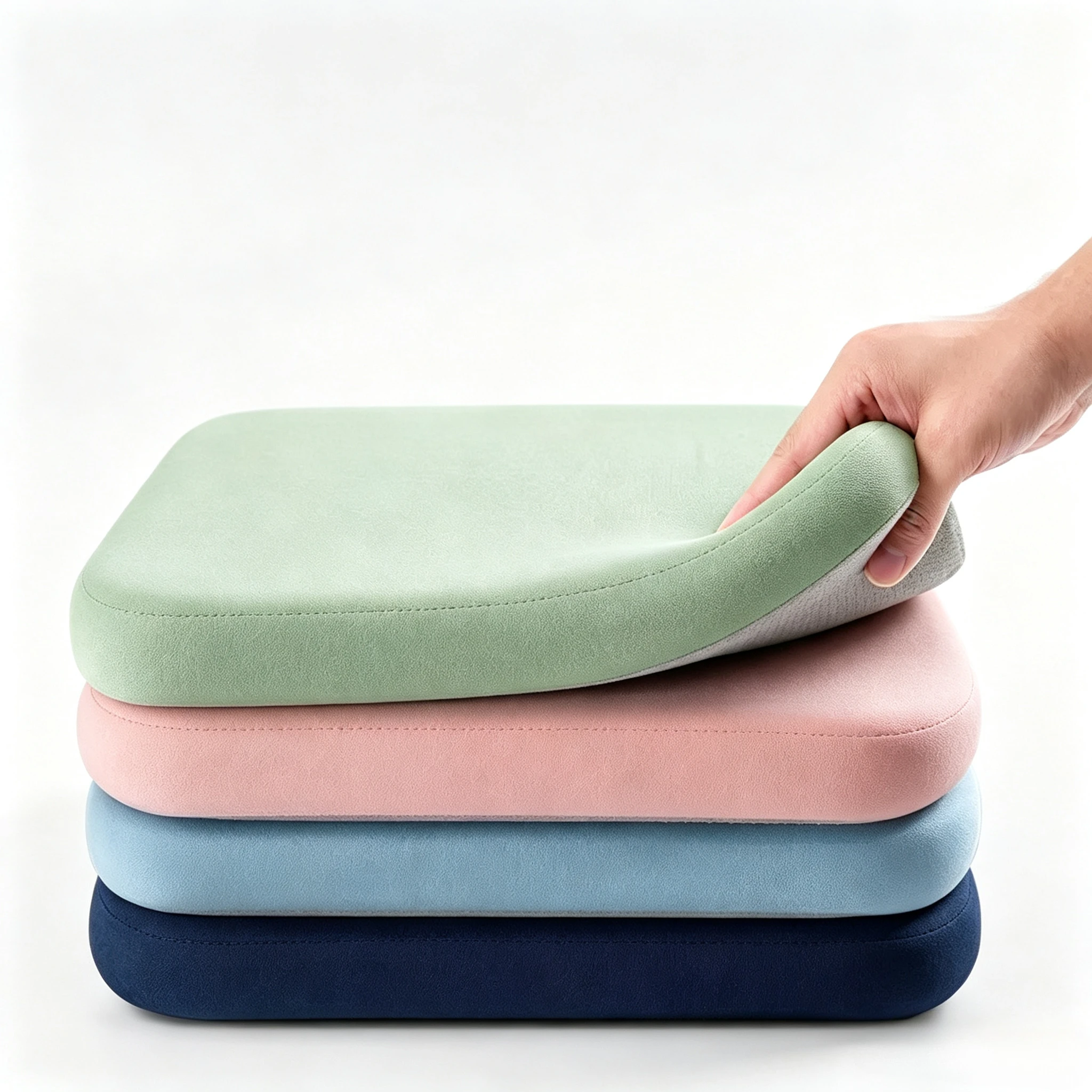 Ultra Thick Soft Foam Seat Cushion Office Chair Pad Car Seat Support Lumbar Pain Relief Long Sitting Comfort