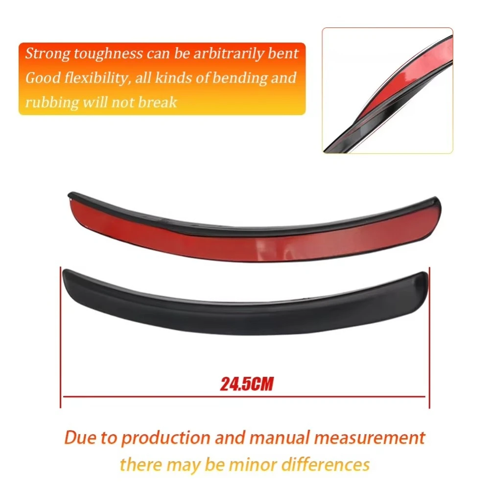 Soft Fender Flare Arch Protector Sticker Universal Anti Scratch Anti Collision Strip Mud Flaps For Car Exterior Spare Parts view 2