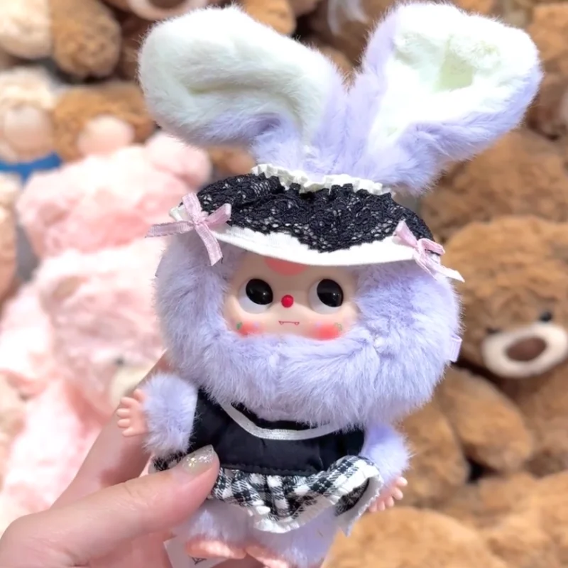 طفل ثلاثة أرنب صغير سلسلة صغيرة غامضة أفخم العصرية صندوق أعمى Kawaii فتاة على ظهره قلادة لطيف ديكور هدايا رائعة