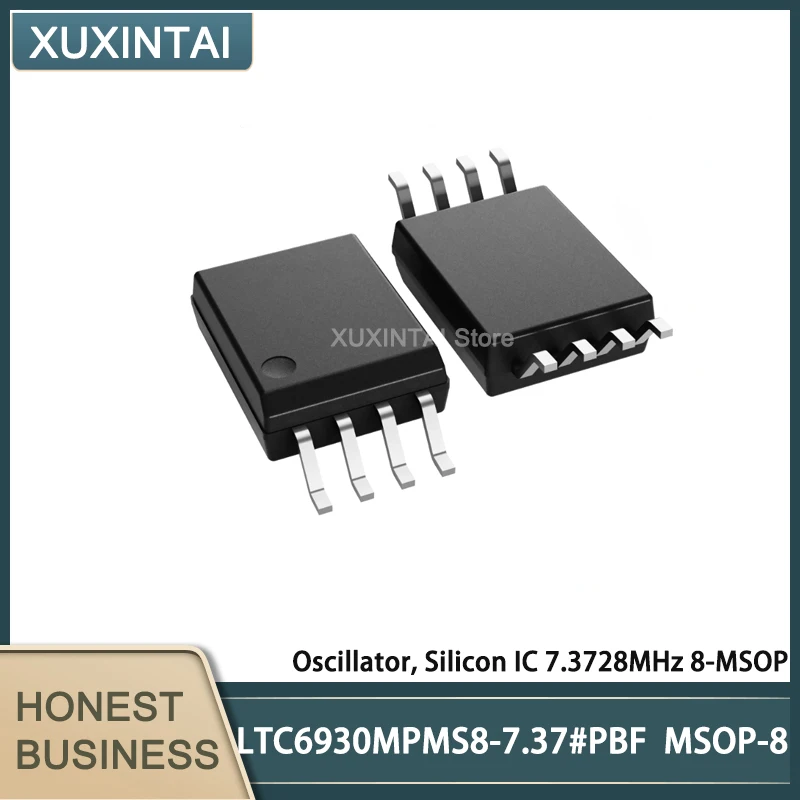 

10Pcs/Lot New Original LTC6930MPMS8-7.37#PBF LTC6930MPMS8 Oscillator, Silicon IC 7.3728MHz 8-MSOP