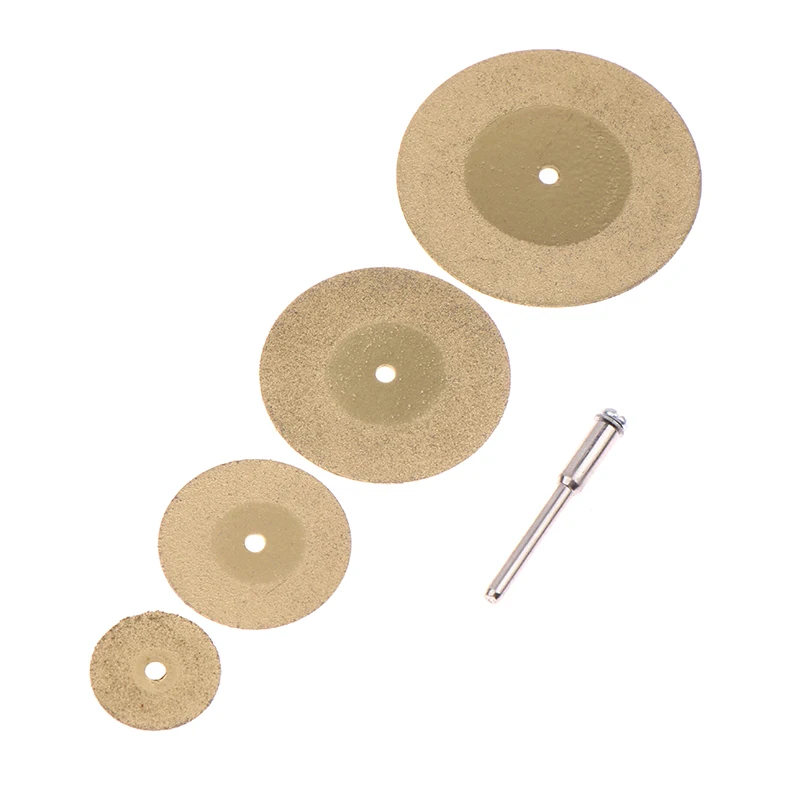 

Золотой 20-50 мм высококачественный алмазный отрезной диск с покрытием TiN, дисковая пила для резки драгоценных камней, стекла, керамики, вращающиеся инструменты