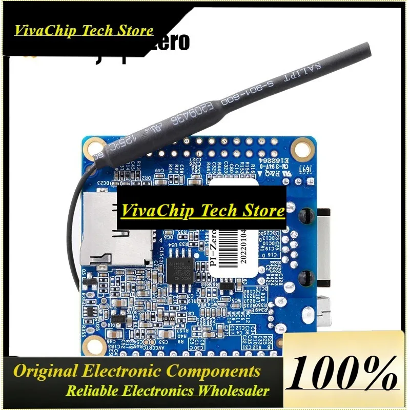 RoRuSOrange Pi Zero 256MB RAM Single Board Computer Allwinner H3 Quad-Core,WiFi, Open-Source, Run Android Linux,100M Ethernet SB