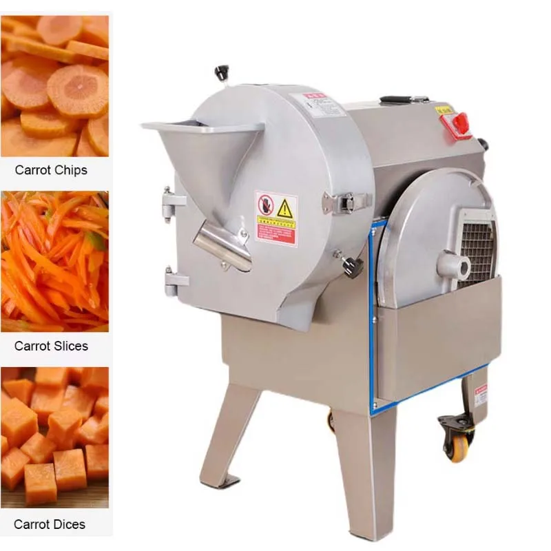 

Industrial Commercial Slicer Onion Dicer Ginger Cutting Machine Cabbage Shredding Fruit and Vegetable Cutting Slicing Machine