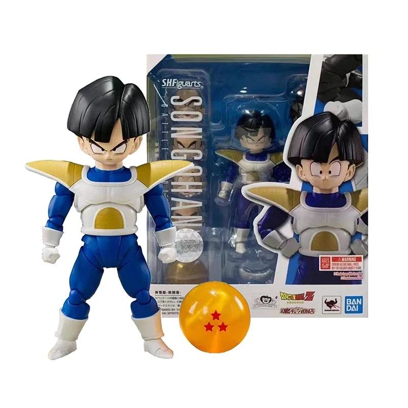 

In Stock Original Bandai SH Figuarts Dragon Ball Goku Gohan Kulin battle suit series Anime Action Figures Model Toys Gifts