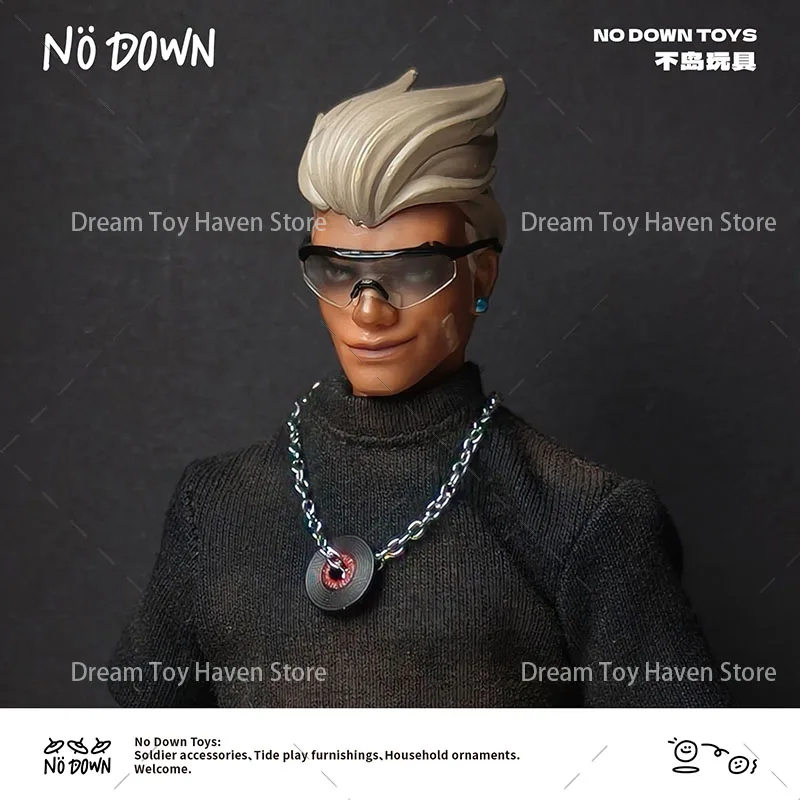 1/12 مقياس الجندي وكيل القاتل نظارات الرماية نموذج المعدات التكتيكية العسكرية ملحق لعبة لدمى شخصيات الحركة 6 بوصة #6