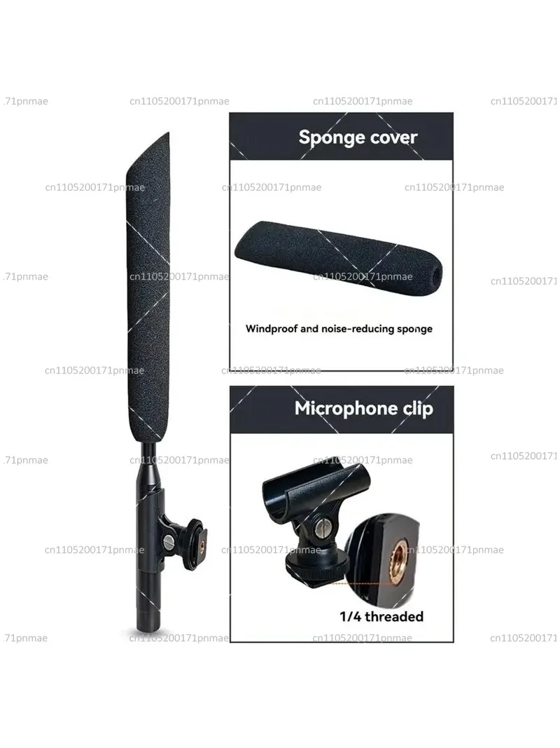 Professional Hanging Condenser Microphone for Recording Studio, Teaching, School Chorus, Speech, and Multimedia Use