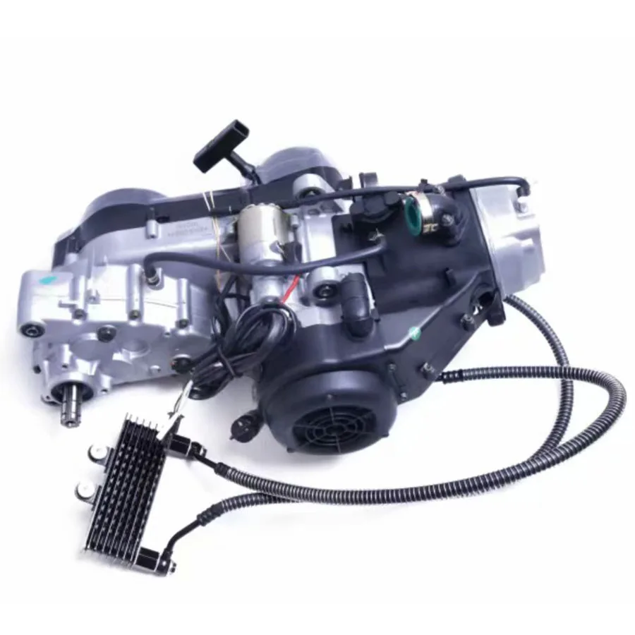 Jinlang GY6 200cc Oil-Cooled Engine ATV Go-Kart Hand-Pull Start CVT Transmission with Reverse Gear for Outdoor Entertainment