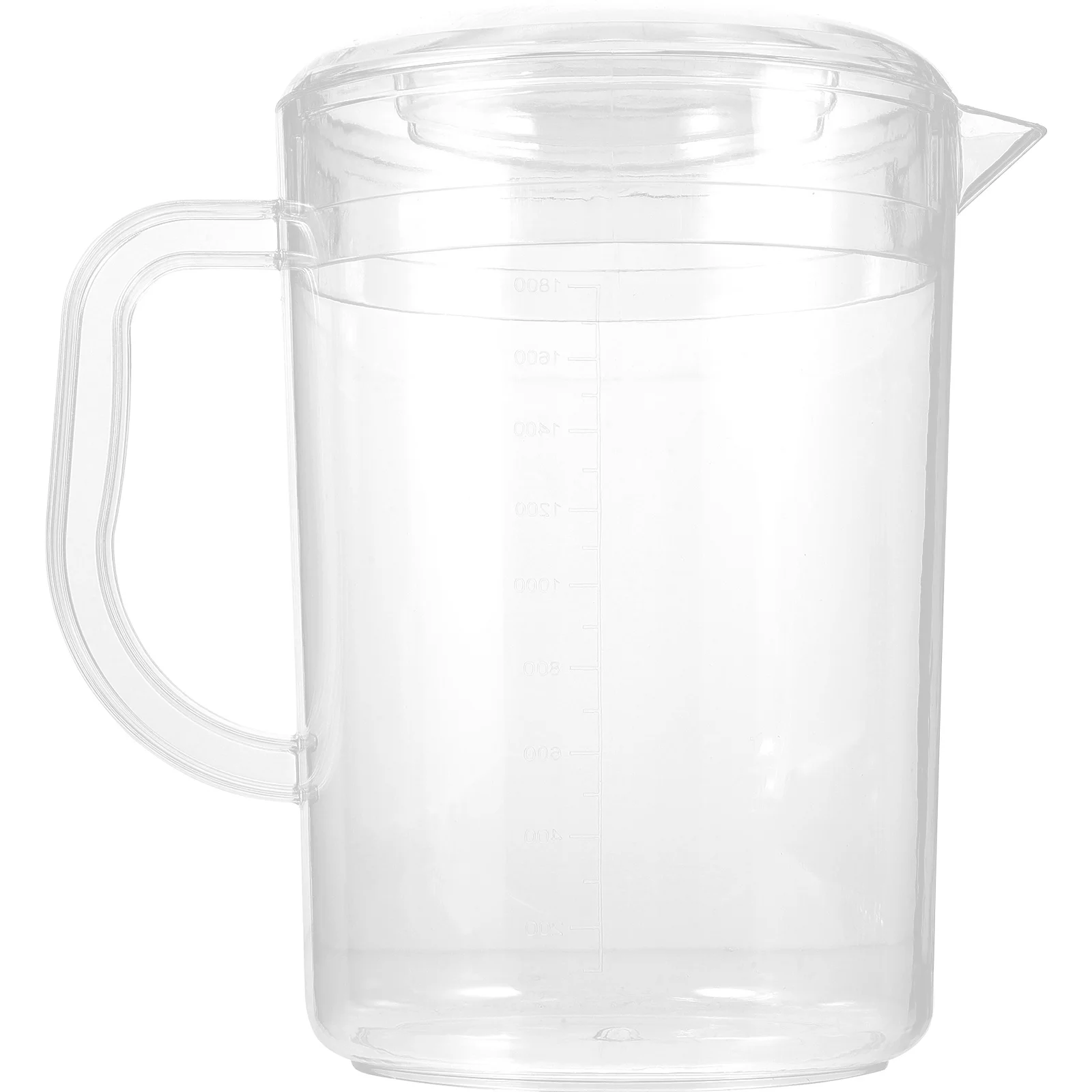 

Large Capacity Water Pitcher Transparent Juice Iced Tea Drinking Jug With Scale Plastic Beverage Dispenser Kitchen Barware