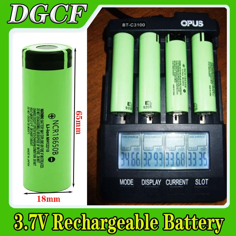 2023 New 35E 18650 3500mah High Power Discharge Rechargeable Battery High Power Discharge, 20a High Current