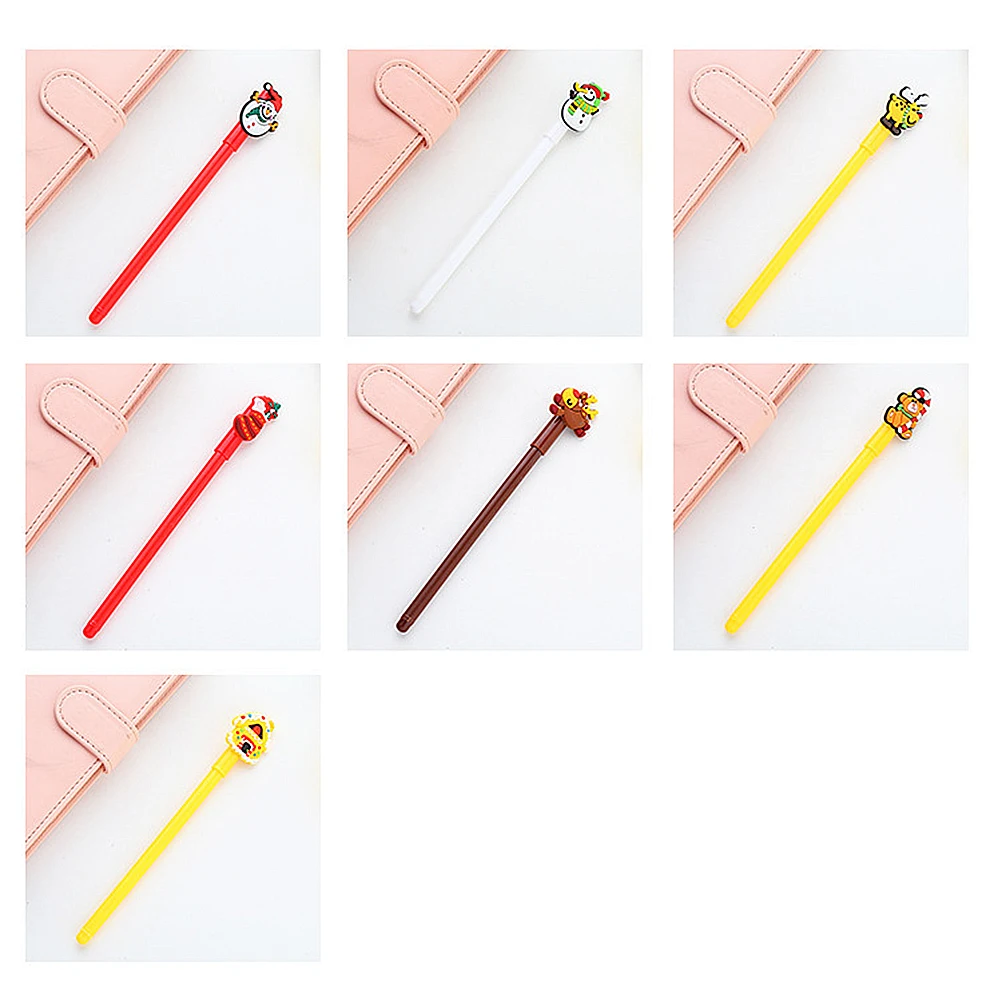 

28 Pcs Gel Pen Ballpoint Pens Christmas Stationery Xmas Gift Writing Water-based