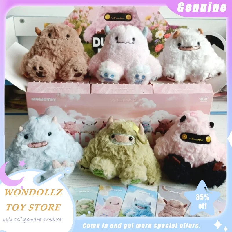 

Genuine Momotoy Dundun Family Series Blind Box Kawaii Cute Little Monster Plush Doll Bag Pendant Decoration Surprise Girls Gift