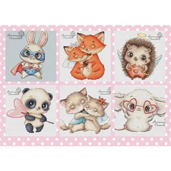 7826 Cross Stitch Set Chinese Cross-stitch Kit Embroidery Needlework Craft Packages Cotton Fabric Floss New Designs Embroidery