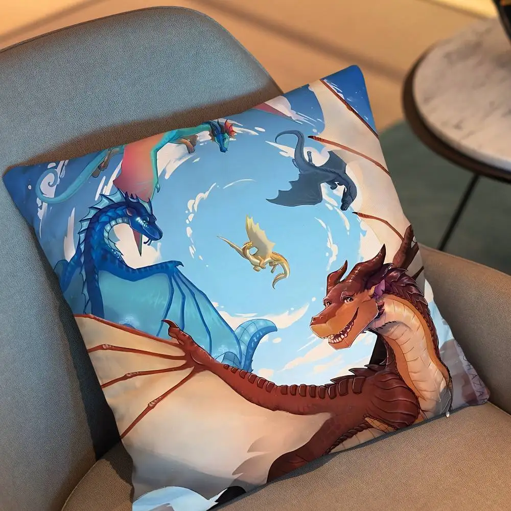 Imagen 6: Funda de almohada Hybrid Prince W-Wings of Fire, funda de cojín para sofá de sala de estar, funda de almohada para cama, decoración del hogar
