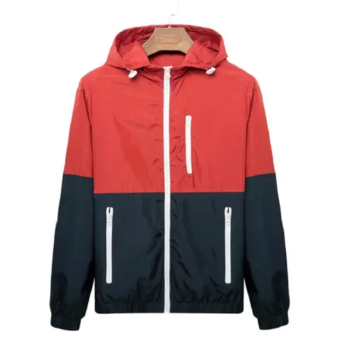 Men's Lightweight Hooded Spring Autumn Jacket HANQIU