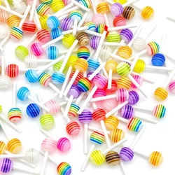 20-50Pcs Mini Cute DIY Handmade Lollipops Children Birthday Party Christmas Carnival Kindergarten Gift Decoration Pinata Filling