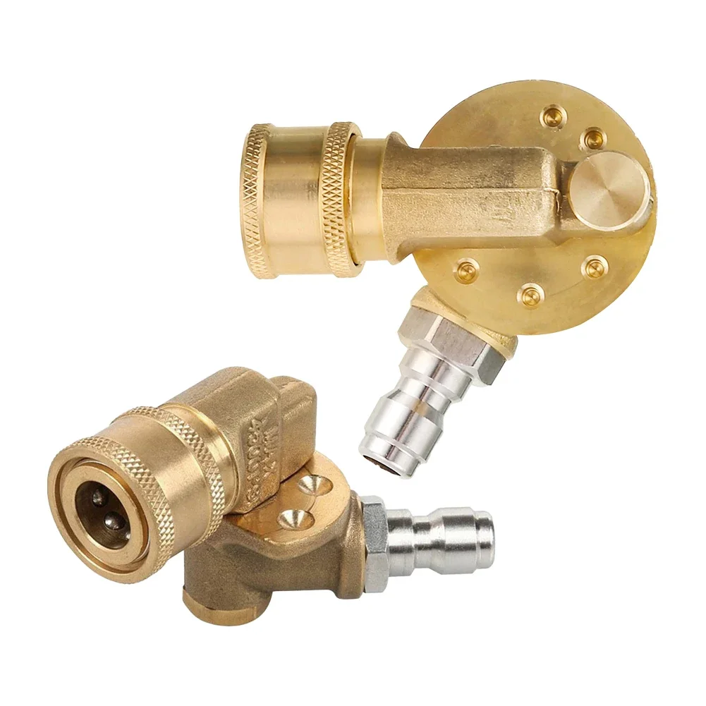 4in Nozzle for High Pressure Cleaning Machine with For 360 Degree Rotation Three Gear Bend and /4 Interface Connector