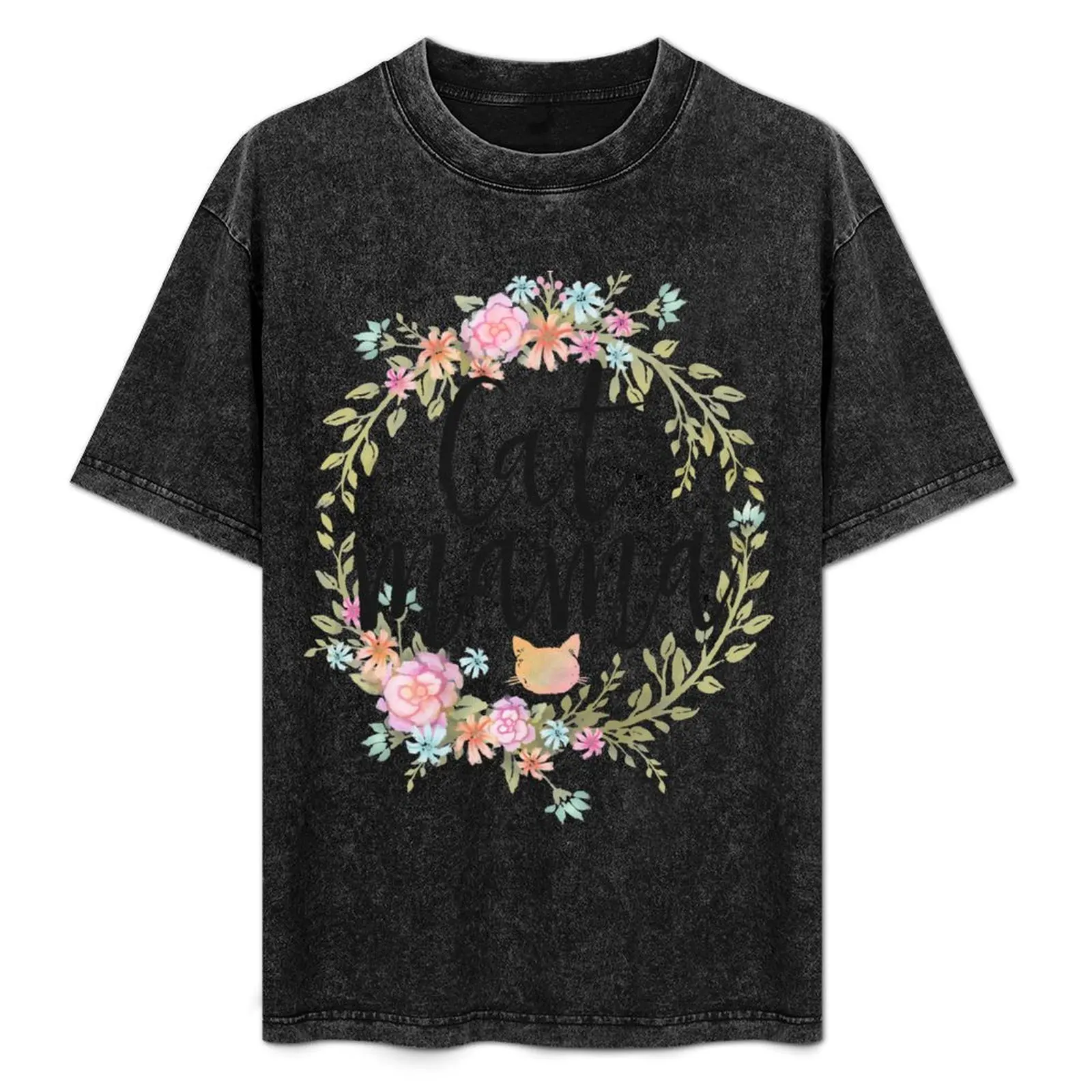 CAT MAMA T-Shirt Sporty Breathable Short Sleeve T-Shirt