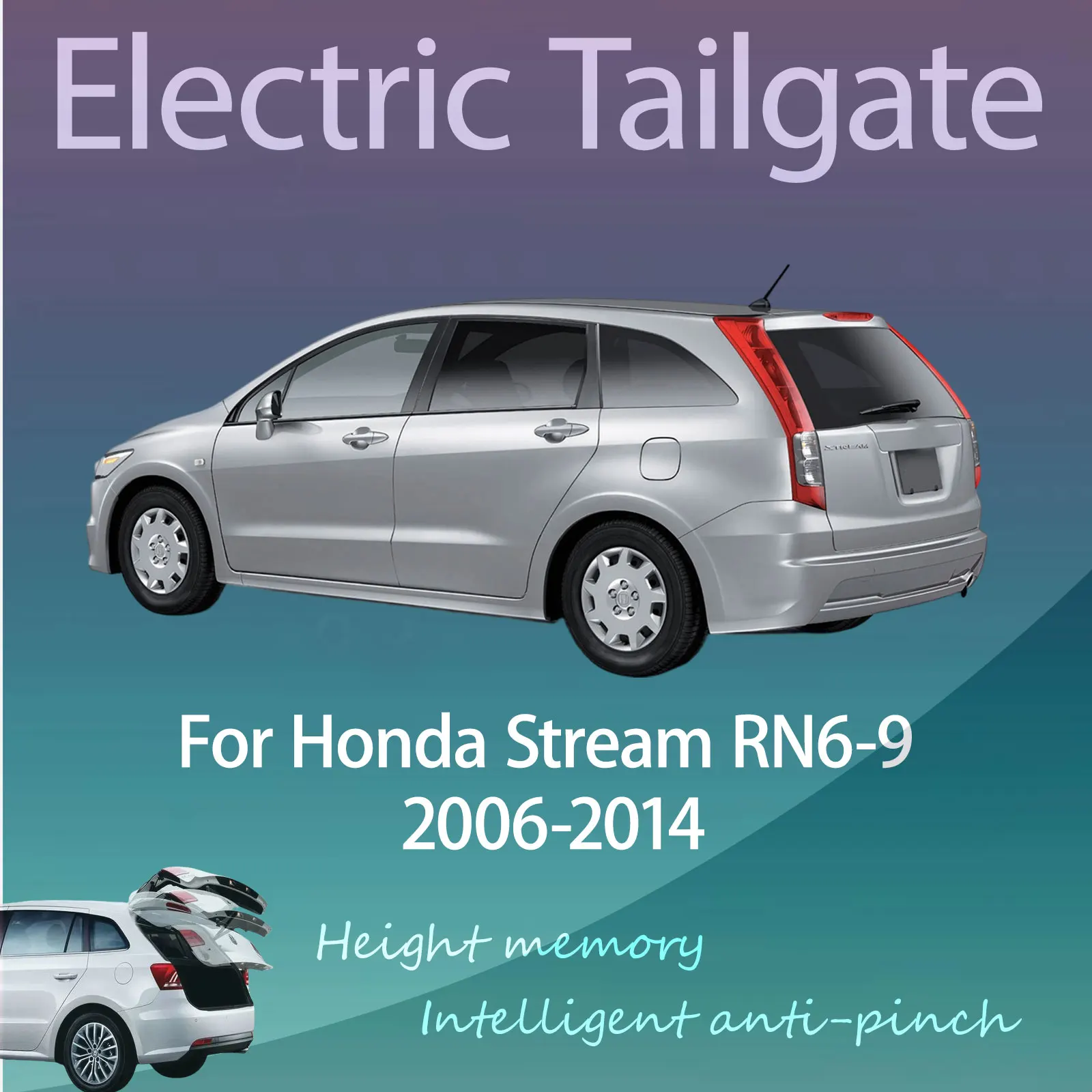 For Honda Stream RN6-9 RN6/7/8/9 2006-2014 Electric Modified Tailgate Intelligent Height Automatic Lifting Key-Controlled