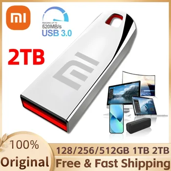 샤오미 C 타입 USB 플래시 드라이브, OTG USB 3.0 스틱, 3.1 펜 드라이브, 1TB 방수 펜 드라이브, 2 TB USB 메모리 디스크, PS5, PS4 게임용 