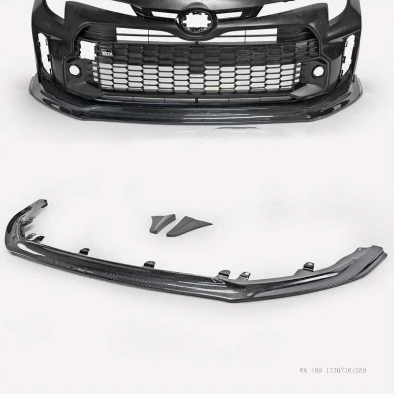 Hot For Toyota GR Carbon GR EPA Design Lip Spoiler Corolla Front Bumper Canard