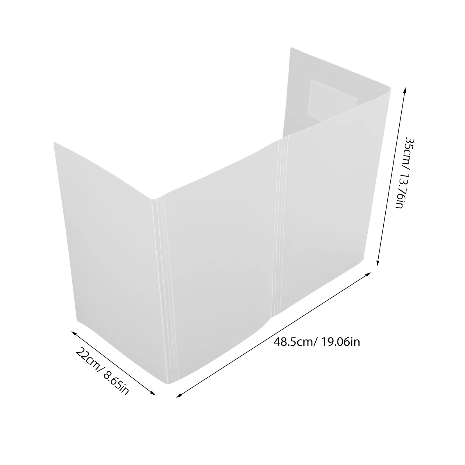

Foldable Anti-droplet Guard for Students Desk Splash Protection Panel privacy board sneeze guard divider screen