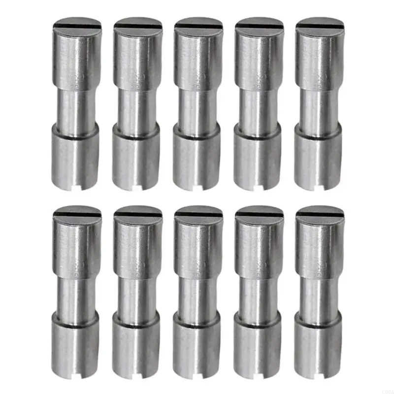 C90A Professional Stainless Steel Cutter Handle Fasteners 10Pieces Shank Rivets