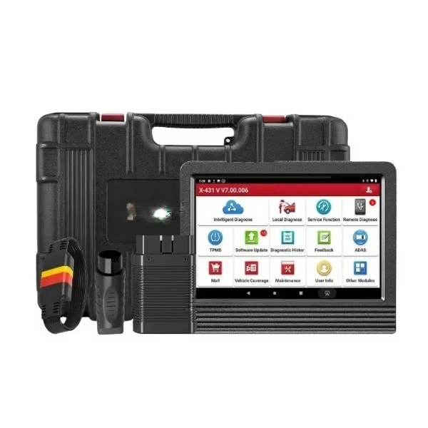 

2025 Version X431 V V5.0 Pro Car Diagnostic Tools OBD Scanner Full System 37 Resets ECU Coding Active Test