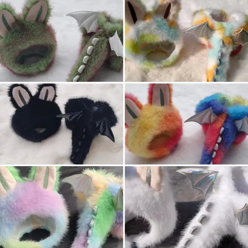 

High Quality Kawaii Angel Clothes For Labubu Clothes Cute Wings With Tail Jumpsuit Doll Accessories Outfit Doll Decoration Gifts
