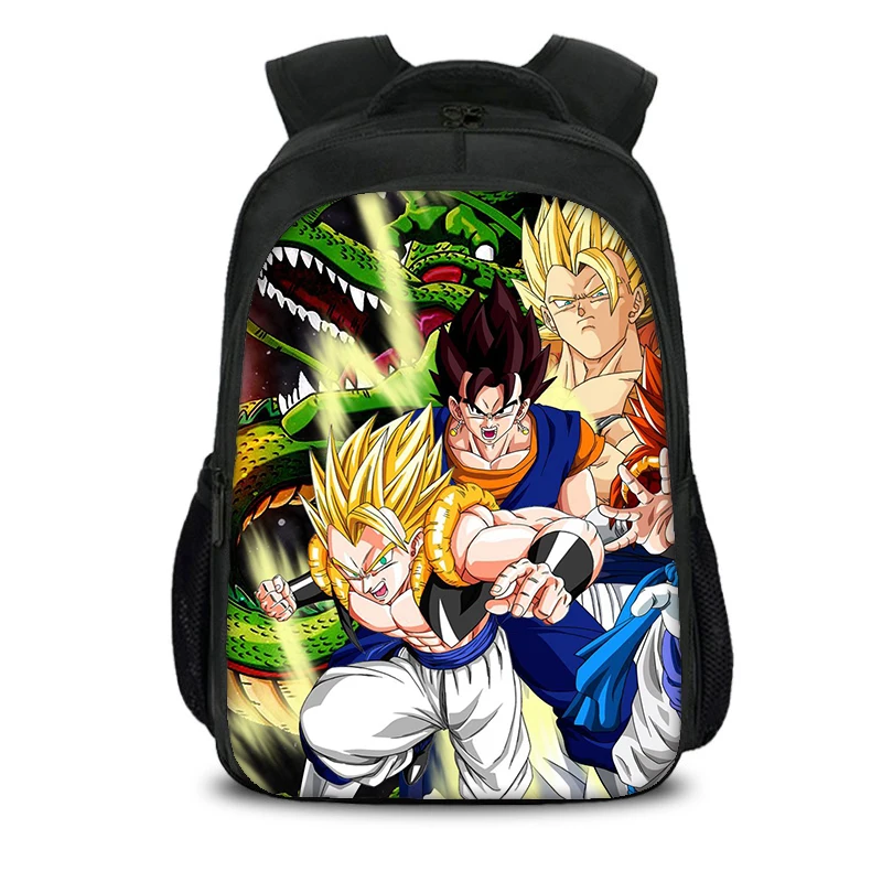 Dragon Ball Goku Kids Large Capacity Double layered Backpack Students School Bags for Girls Boys Cartoon Bookbag Travel Backpack