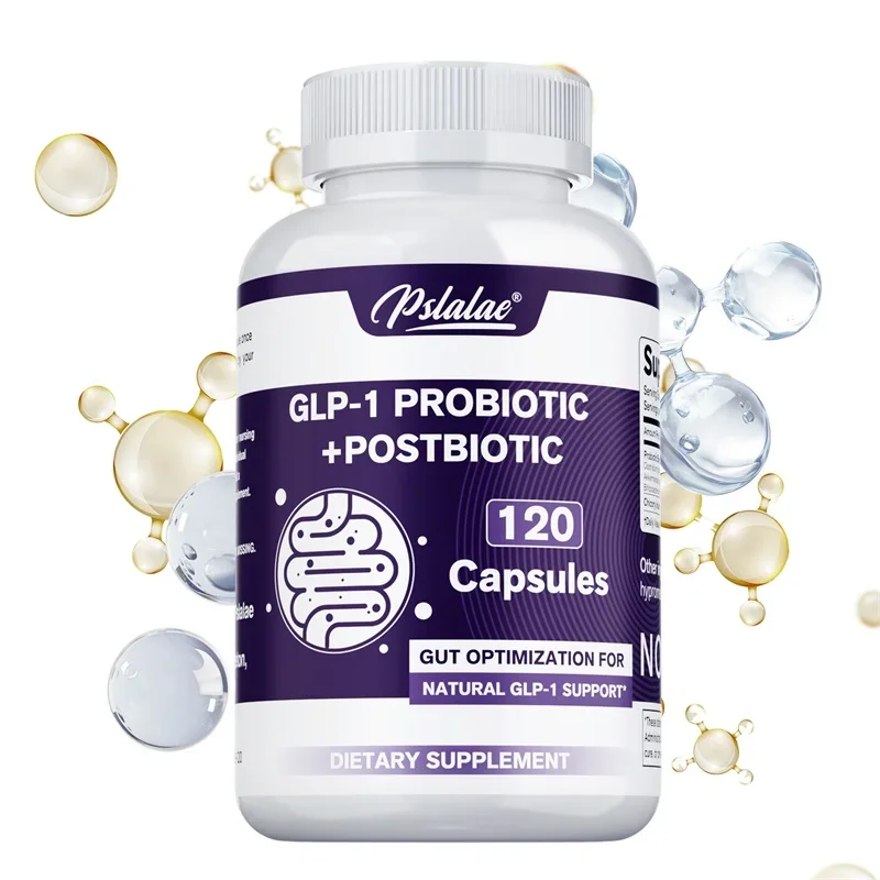 

GLP-1 Support & Postbiotic Capsule - Balances Gut Flora, Supports Digestion and Intestinal Health, Promotes Metabolism