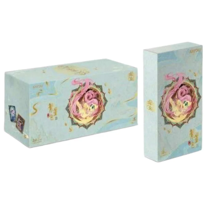 KAYOU Original My Little Pony Karte Friendship Forever Karten Star Pack Wunderschöne vergoldete Prinzessinnenkarten Sammelkartenspielzeug Geschenke