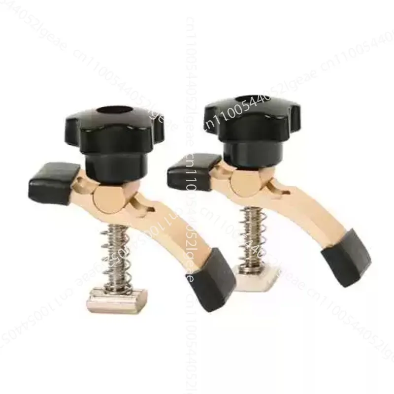 2PCS Mini Hold Down Clamp Kit Engraving Machine Fixture Holder CNC Router Clamp For Woodworking 3018 CNC Router Machines