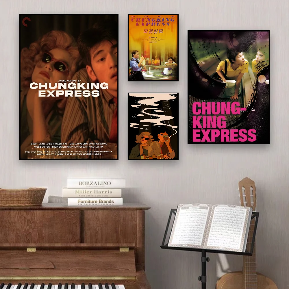 Chungking Express Movie Sticky Posters Retro Kraft Paper Sticker DIY Room Bar Cafe Aesthetic Art Wall Painting