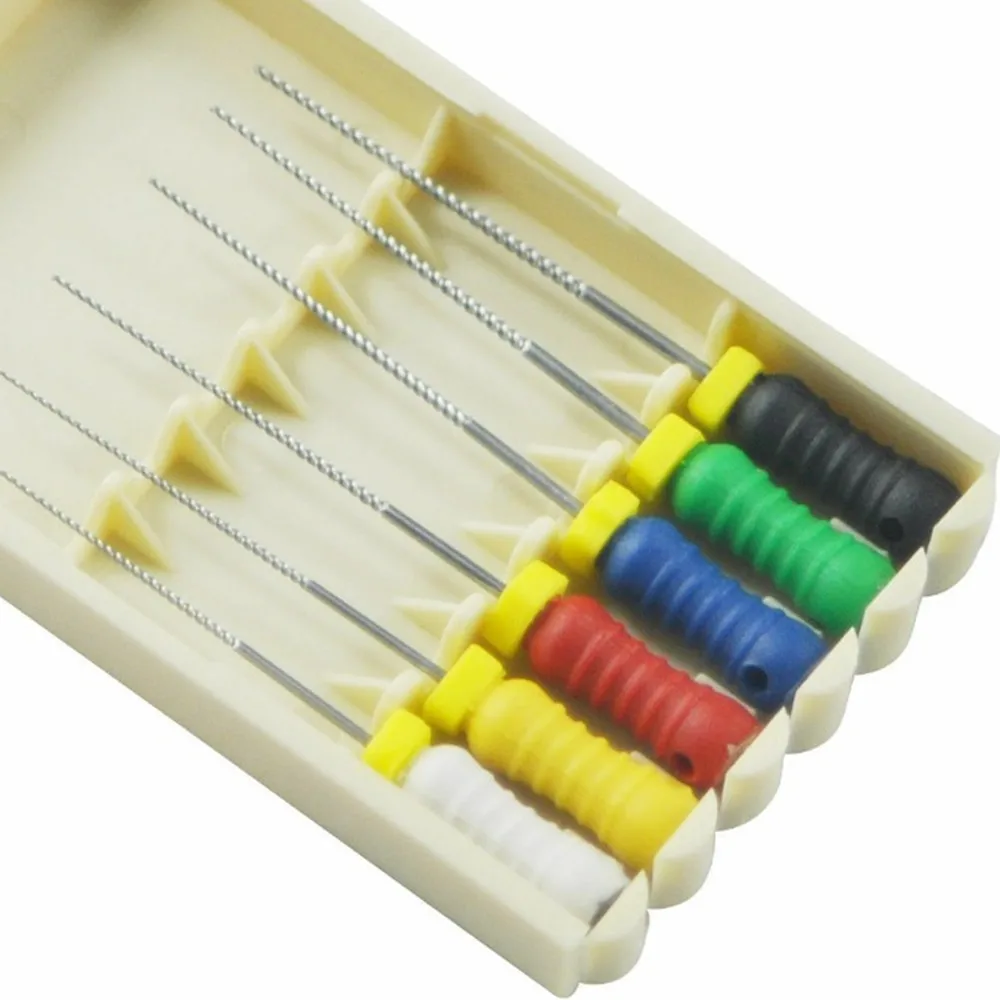 K-FLEXOFILE / C+ FILE For Catheterization 21/25/31mm Stainless Steel Endo Root Canal K Files Dental Endodontic Hand Us Tools