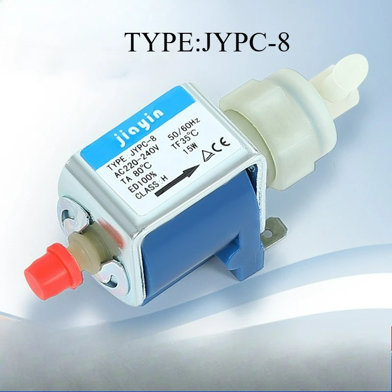15W 50Hz AC 220V - 240V Plunger JYPC-8 Water Suction Pump Electromagnetic Pump for Irons, Steam Mop, Garment Steamer 1pc