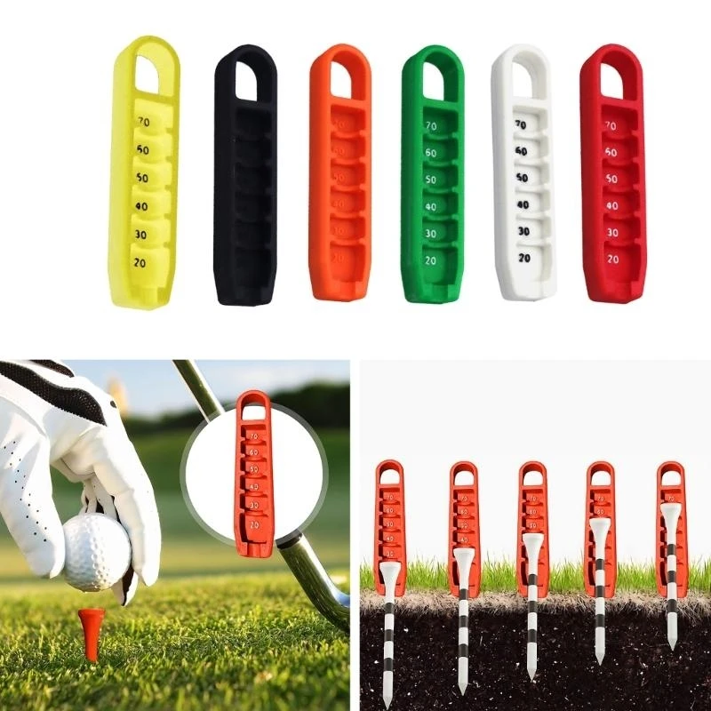

31KC Plastic Adjustments Tees Height Positioner Golf Tees Height Gauge Elevator