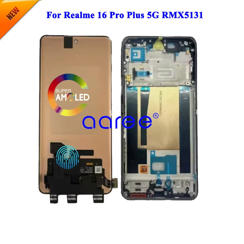 6.7' Super AMOLED Display LCD Screen Original For Realme 16 Pro RMX5131 Dispaly LCD Screen Touch Digitizer Assembly