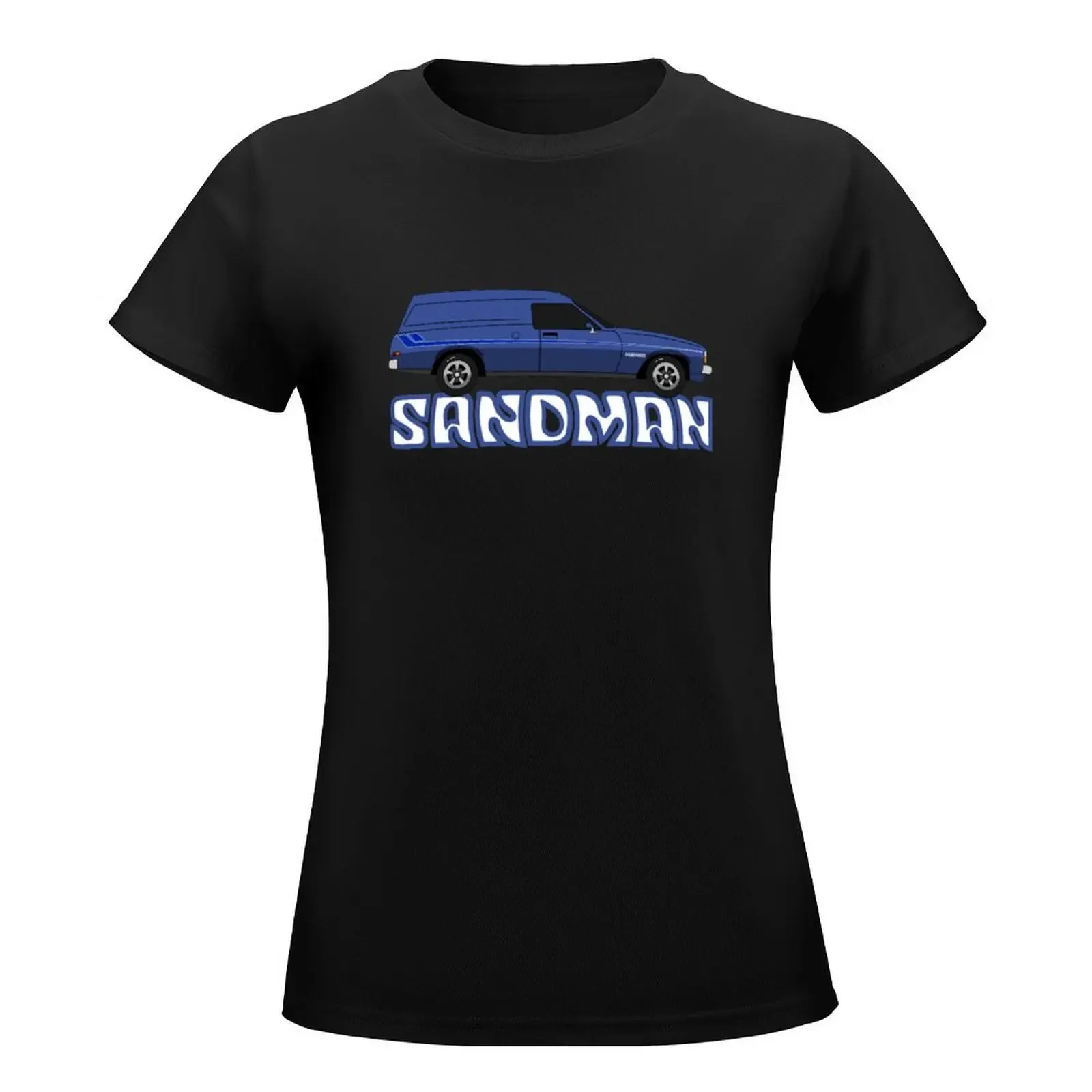 77 Sandman Panel Van T-Shirt korean fashion lady clothes tops summer tops Top Women