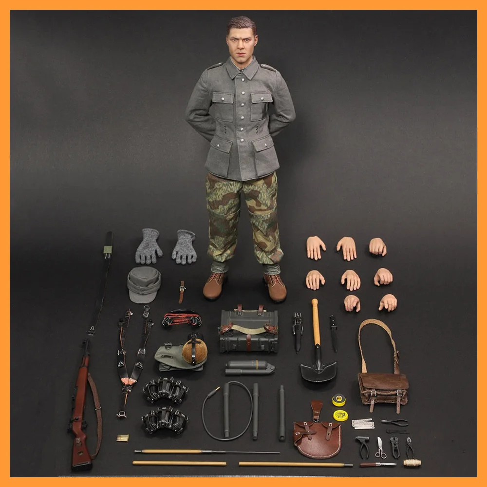 

DID D80180 1/6 Scale Male Soldier National Defense Force Mine Detection Private Soldier Full Set Model 12" Action Figure Toys