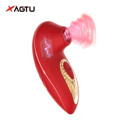 Powerful Nipple Massager Sucking Vibrator for Women Clitoral Vacuum Stimulator Female Masturbator Sex Toys for Adult 18