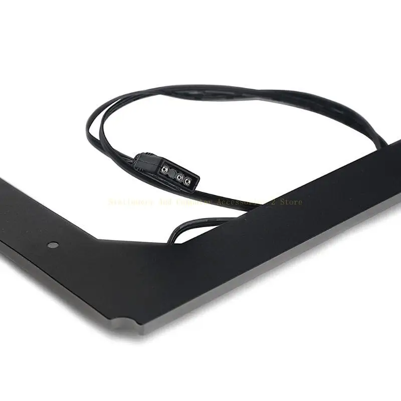 Motherboard -atx ITX MATX RGB Backplate Light-Emitting-Hinterau-Rückstand 5V 3 Pin Argb Argb