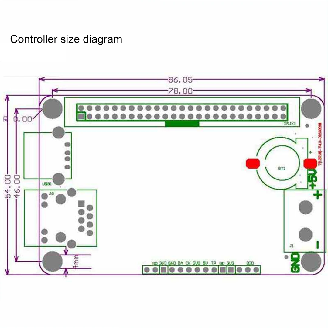 LS-T16 بطاقة التحكم واجهة الشبكة USB ذاكرة فلاش الاتصالات أحادية اللون وثنائي اللون LED عرض الإعلان اللوحة الرئيسية