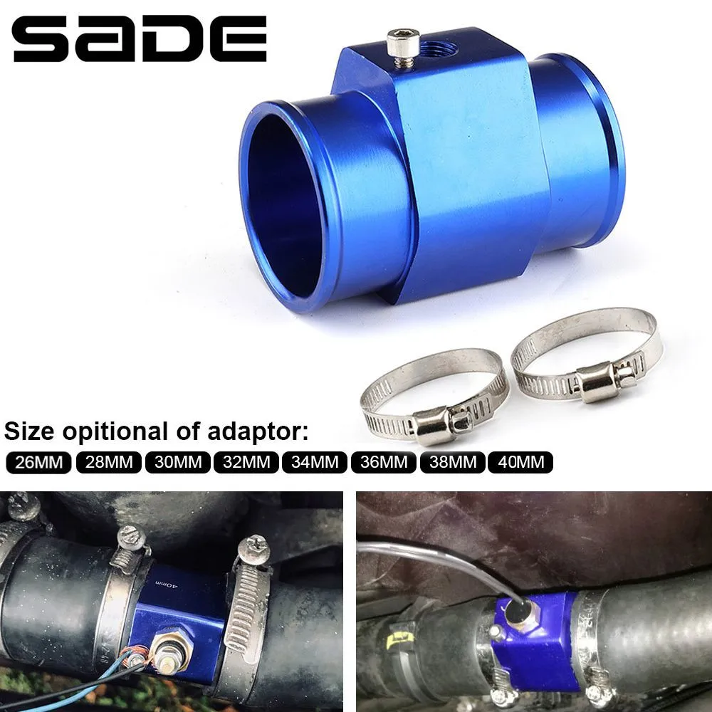 水温計ラジエーター温度水温ジョイントパイプセンサーホースアダプタ40ミリメートル/38ミリメートル/36ミリメートル/34ミリメートル/32ミリメートル/30ミリメートル/28ミリメートル/26ミリメートル