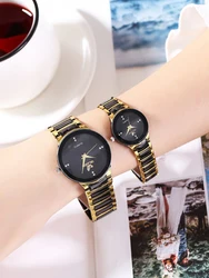 Couple Watch High end Fashion Simple Fashion Pair Watch Steel Band Couple Watch Quartz Watch