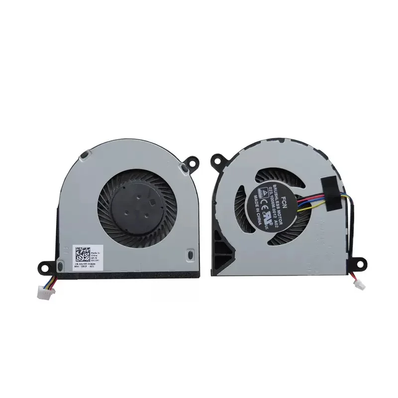 Ventilador de refrigeração para dell inspiron 13-7568 7378 5378 5379 p69g 031tpt 5578, novo