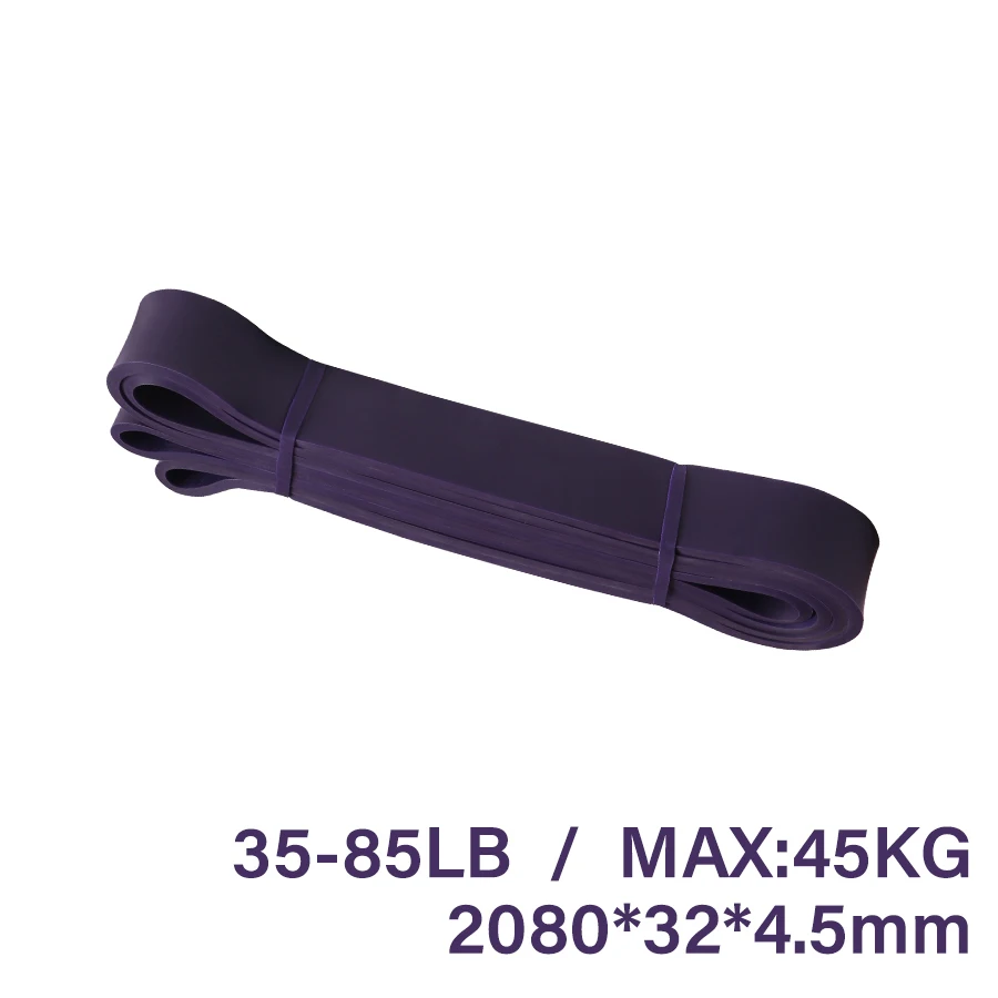 Workout Pilates Latex Weerstandsband Sport Fitness Oefening Elastiek Heavy Duty Sterkte Pull Up Crossfit Gymapparatuur