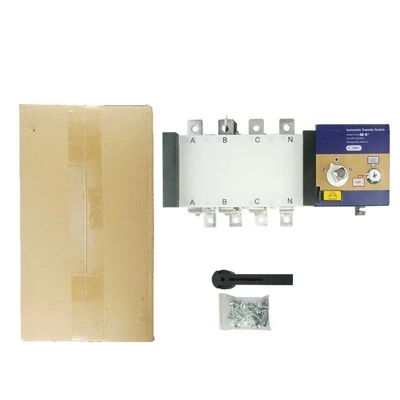 

3 Phase Automatic Changeover Switch ATSE VSQ3 800A 4 Poles ATS