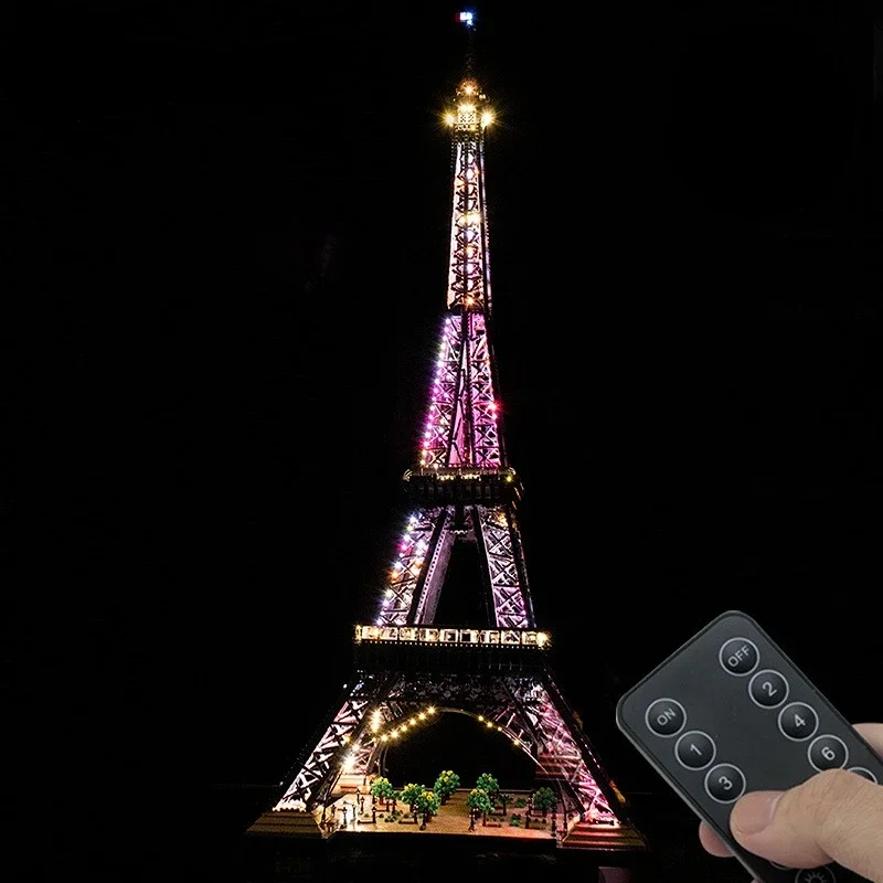 No Model LED Light Kit for 10307 Eiffel Tower