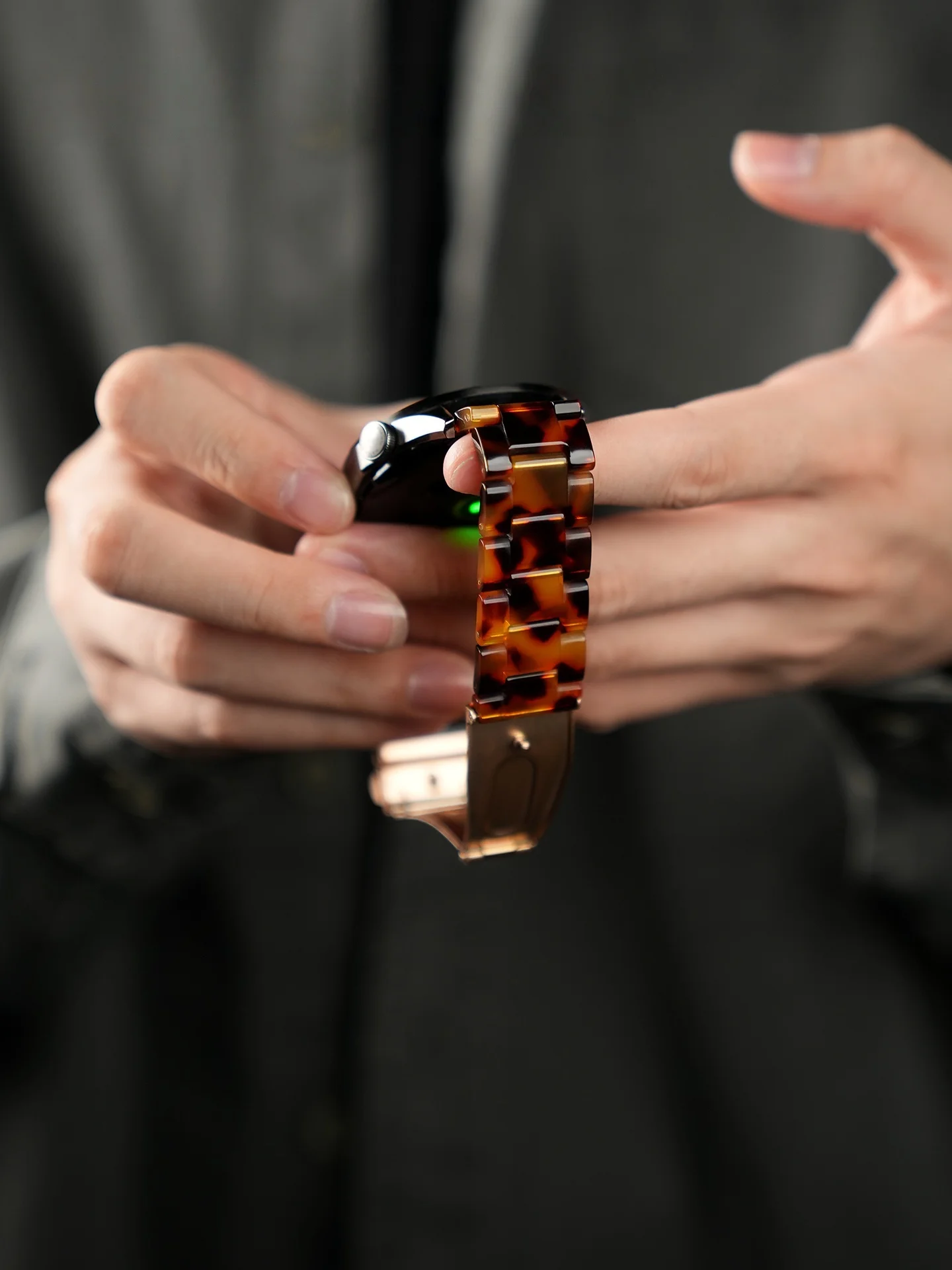 20-mm-Regenbogenarmband für Samsung Galaxy Watch 7/6/5/4/Active 2 (40 mm, 44 mm), Damenarmband für Amazfit GTS 2-2e-2mini-3. – Detail 4